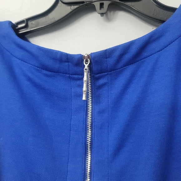 Tommy Bahamas Sleeveless Darcy Sheath Dress Color: Mazarine Blue - Picture 7 of 7